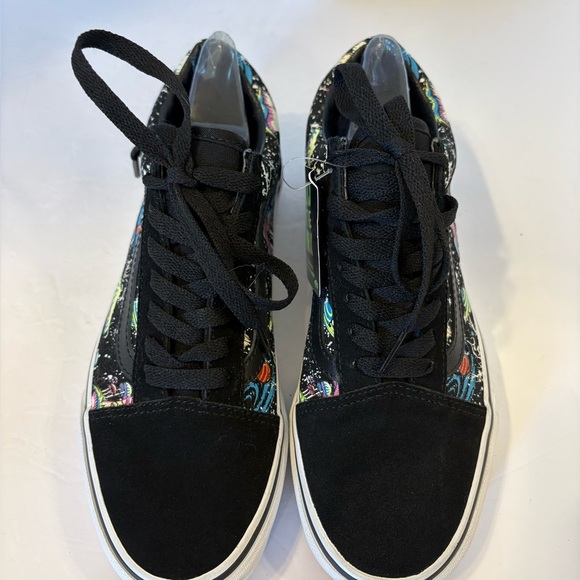 Vans Glow-in-the-dark psychedelic space sneakers size 7.5 NWT - Picture 2 of 12